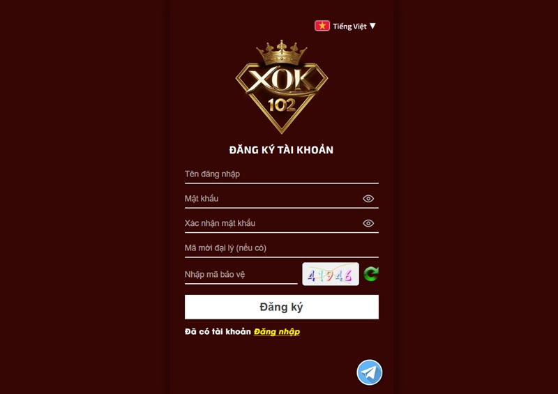 Hướng dẫn đăng ký Xok